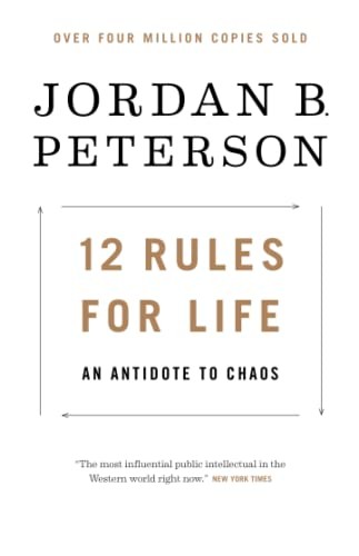 Cover of 12 Rules for Life by Jordan Peterson