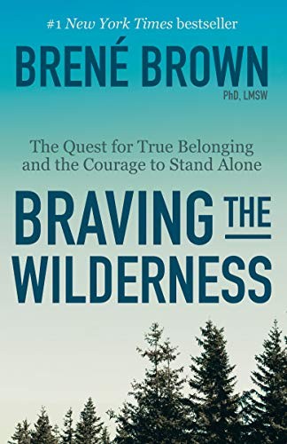 Cover of Braving the Wilderness by Brené Brown